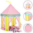 Kinder-Spielzelt Mit 250 Bällen Rosa 100X100X127 Cm