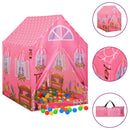 Kinder-Spielzelt Mit 250 Bällen Rosa 69X94X104 Cm