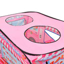 Kinder-Spielzelt Mit 250 Bällen Rosa 70X112X70 Cm