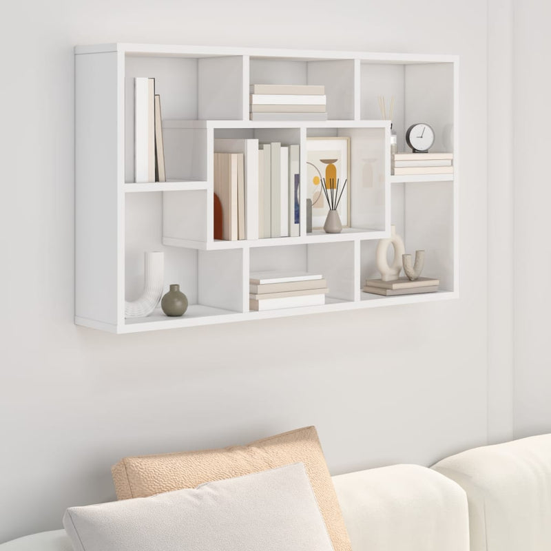 Wandregal 85X16X52,5 Cm Holzwerkstoff