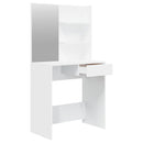 Schminktisch Mit Spiegel 74,5X40X141 Cm