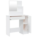 Schminktisch Mit Spiegel 86,5X35X136 Cm