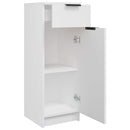 Badschrank Weiß 32X34X90 Cm Holzwerkstoff
