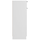 Badschrank Weiß 32X34X90 Cm Holzwerkstoff