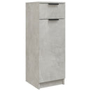 Badschrank Betongrau 32X34X90 Cm Holzwerkstoff