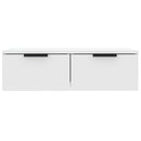 Wandschrank Weiß 68X30X20 Cm Holzwerkstoff