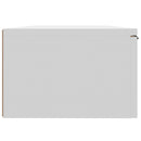 Wandschrank Weiß 68X30X20 Cm Holzwerkstoff