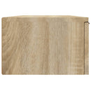 Wandschrank Sonoma-Eiche 68X30X20 Cm Holzwerkstoff