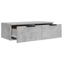 Wandschrank Betongrau 68X30X20 Cm Holzwerkstoff