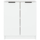 Schuhschrank Weiß 59X35X70 Cm Holzwerkstoff