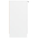 Schuhschrank Weiß 59X35X70 Cm Holzwerkstoff
