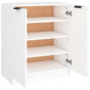 Schuhschrank Weiß 59X35X70 Cm Holzwerkstoff
