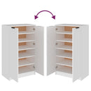 Schuhschrank 59X35X100 Cm Holzwerkstoff