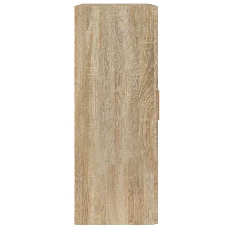 Wandschrank Sonoma-Eiche 69,5x32,5x90 cm Holzwerkstoff