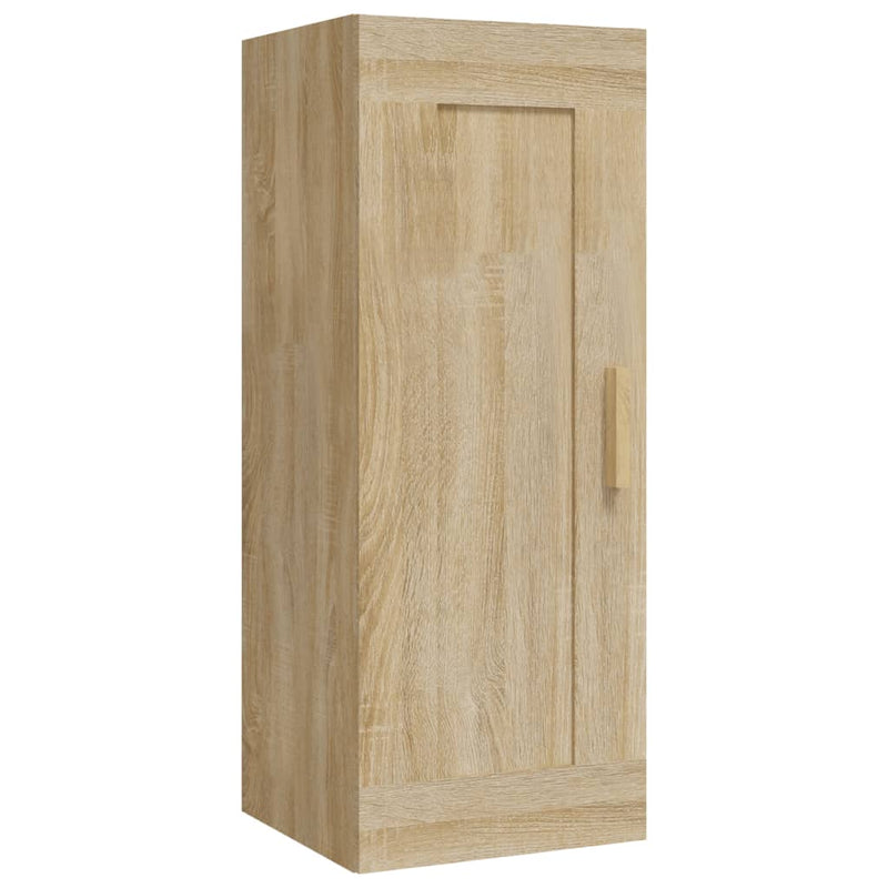 Wandschrank Sonoma-Eiche 35x34x90 cm Holzwerkstoff