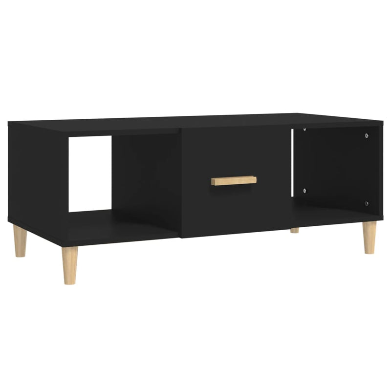 Couchtisch Schwarz 102x50x40 cm Holzwerkstoff