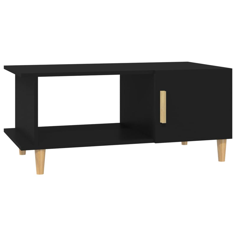 Couchtisch Schwarz 90x50x40 cm Holzwerkstoff