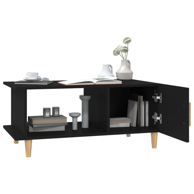 Couchtisch Schwarz 90x50x40 cm Holzwerkstoff