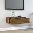 Wandschrank Räuchereiche 68X30X20 Cm Holzwerkstoff