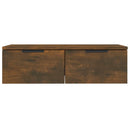 Wandschrank Räuchereiche 68X30X20 Cm Holzwerkstoff