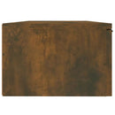 Wandschrank Räuchereiche 68X30X20 Cm Holzwerkstoff