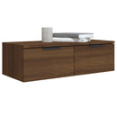 Wandschrank Braun Eichen-Optik 68X30X20 Cm Holzwerkstoff