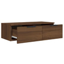 Wandschrank Braun Eichen-Optik 68X30X20 Cm Holzwerkstoff
