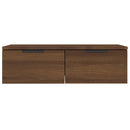 Wandschrank Braun Eichen-Optik 68X30X20 Cm Holzwerkstoff