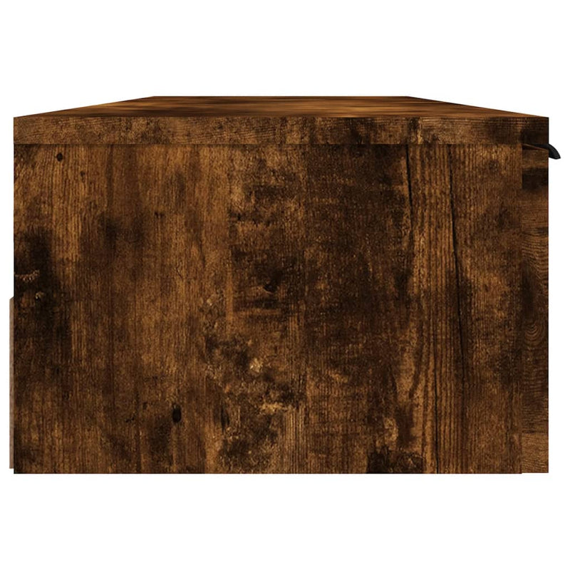 Wandschrank Räuchereiche 102x30x20 cm Holzwerkstoff