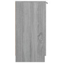 Schuhschrank Grau Sonoma 59X35X70 Cm Holzwerkstoff