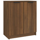 Schuhschrank Braun Eichen-Optik 59X35X70 Cm Holzwerkstoff