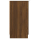 Schuhschrank Braun Eichen-Optik 59X35X70 Cm Holzwerkstoff