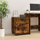 Mobiler Aktenschrank Mit Rollen 45X38X54 Cm Holzwerkstoff