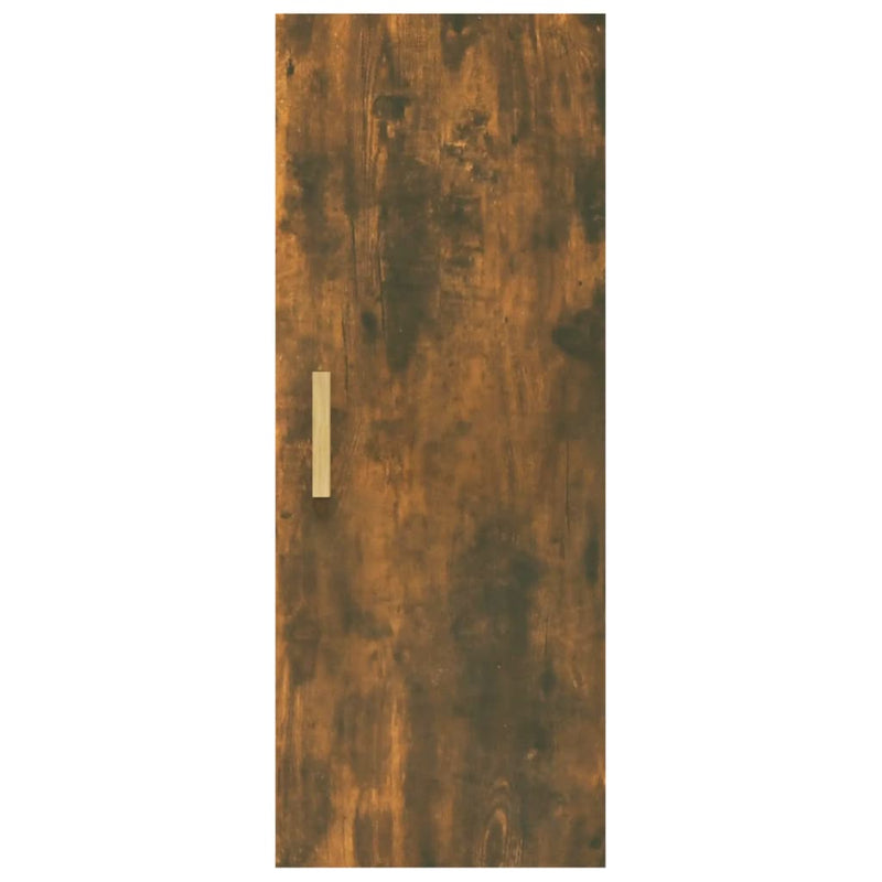 Wandschrank Räuchereiche 34,5x34x90 cm Holzwerkstoff