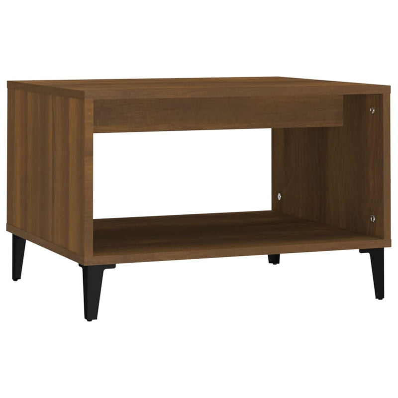 Couchtisch Braun Eichen-Optik 60x50x40 cm Holzwerkstoff