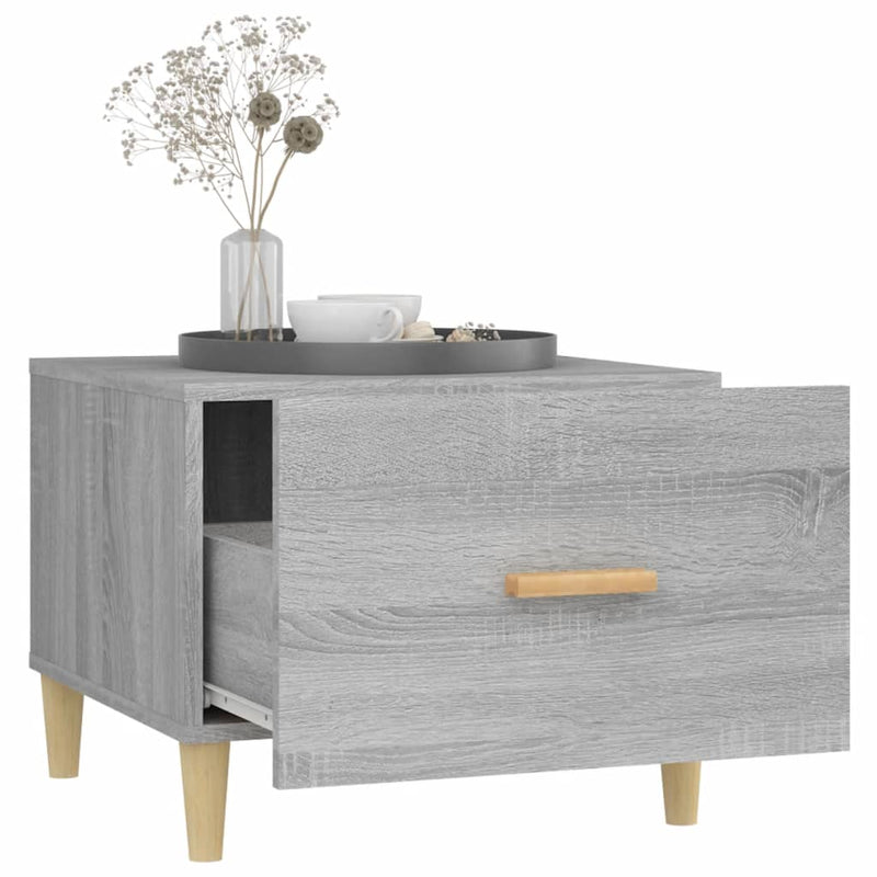 Couchtische 2 Stk. Grau Sonoma 50x50x40 cm Holzwerkstoff