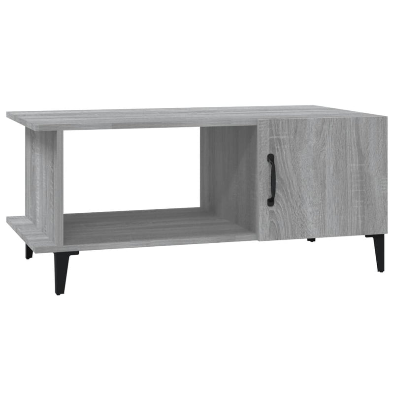 Couchtisch Grau Sonoma 90x50x40 cm Holzwerkstoff