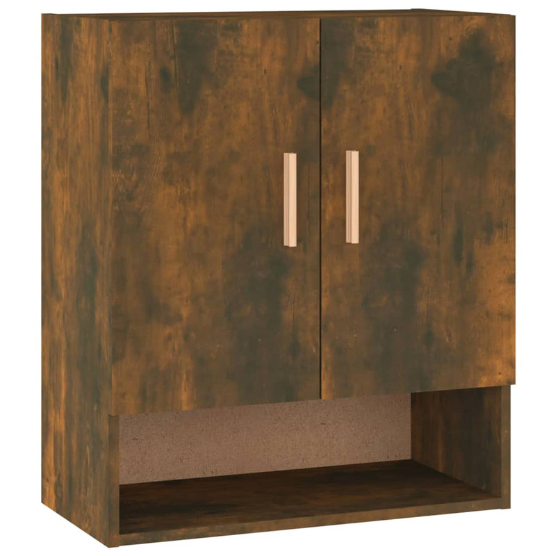 Wandschrank Räuchereiche 60x31x70 cm Holzwerkstoff