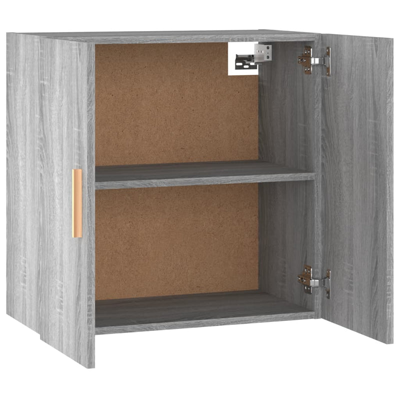 Wandschrank Grau Sonoma 60x30x60 cm Holzwerkstoff