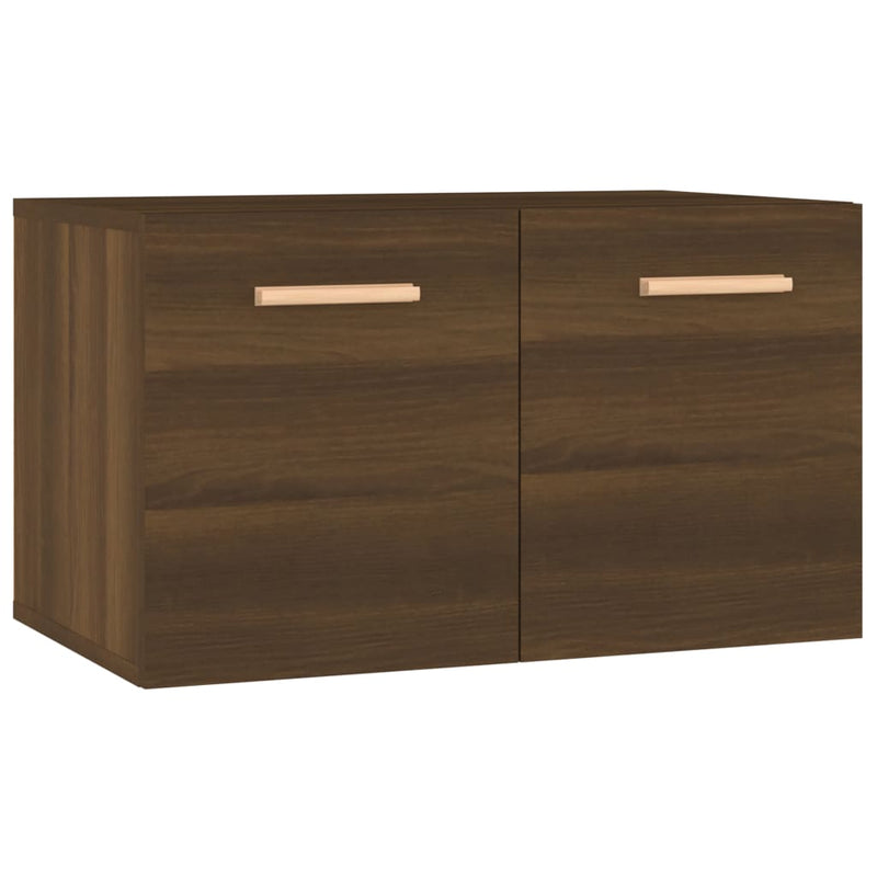 Wandschrank Braun Eichen-Optik 60x36,5x35cm Holzwerkstoff