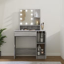 Schminktisch Mit Led 86,5X35X136 Cm