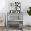 Schminktisch Mit Spiegel 86,5X35X136 Cm
