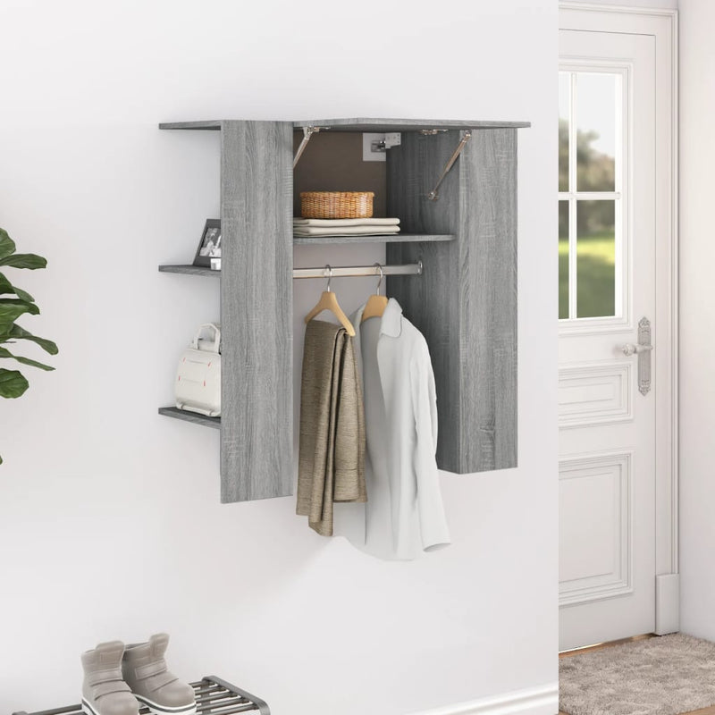 Flurschrank Sonoma-Eiche 97,5X37X99 Cm Holzwerkstoff