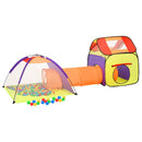 Spielzelt Für Kinder Mehrfarbig 338X123X111 Cm