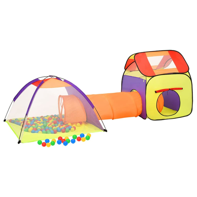 Spielzelt Für Kinder Mehrfarbig 338X123X111 Cm
