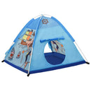 Spielzelt Für Kinder Blau 120X120X90 Cm Mosaikfarbe