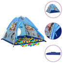 Spielzelt Für Kinder Blau 120X120X90 Cm Mosaikfarbe