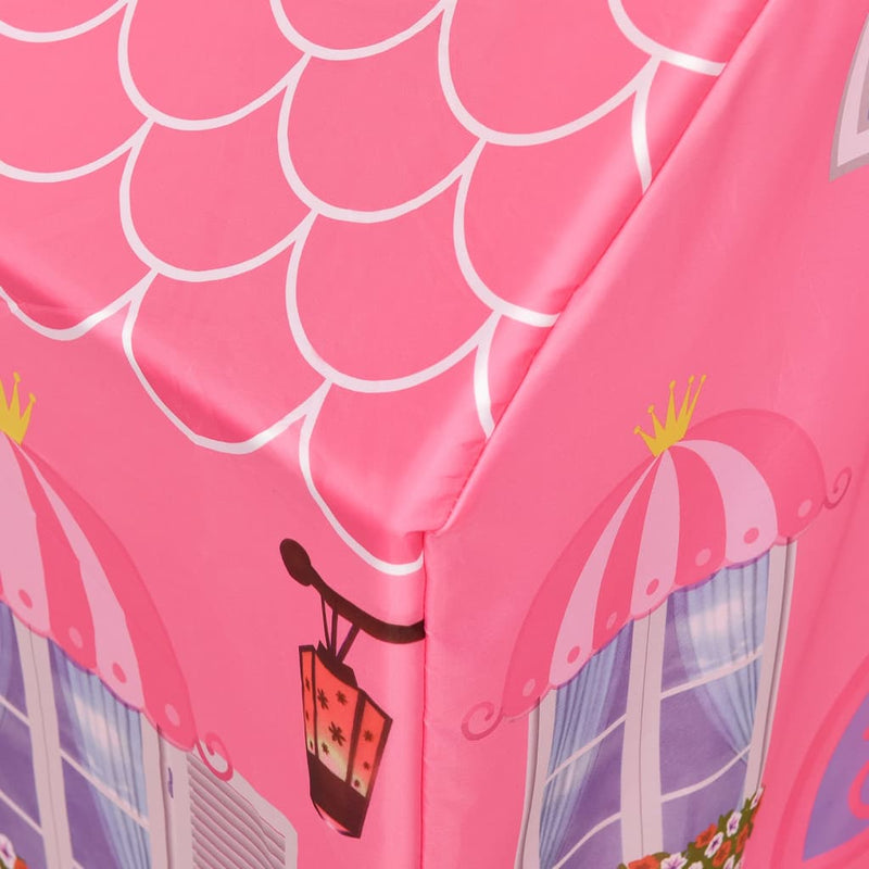 Spielzelt Für Kinder Rosa 69X94X104 Cm