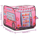 Spielzelt Für Kinder Rosa 70X112X70 Cm