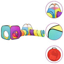 Kinder-Spielzelt Mehrfarbig 190X264X90 Cm